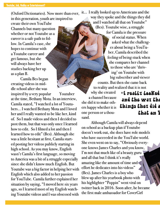 Article by Lilia Rodriguez